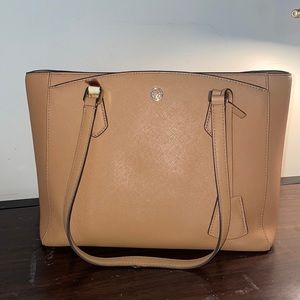 Tory Burch Robinson Leather Tote
